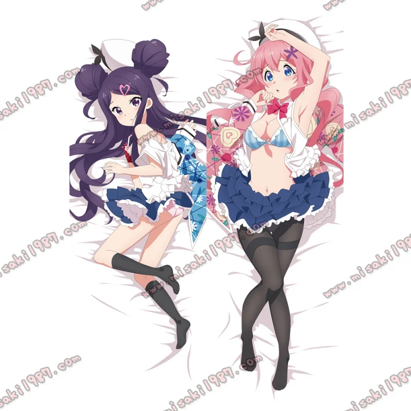 Dropout Idol Fruit Tart Dakimakura Ino Sakura Roko Sekino Body Pillow Case - Click Image to Close