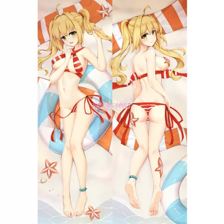 Fate/Grand Order Dakimakura Saber Nero Claudius Drusus Body Pillow Case 05