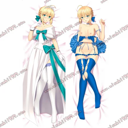Fate/Grand Order Dakimakura Saber Body Pillow Case 02