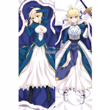 Fate/Stay night Fate/Zero Dakimakura Saber Body Pillow Case 03