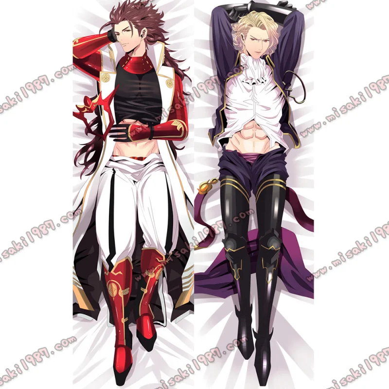 Fire Emblem Fates Dakimakura Ryoma Xander Body Pillow Case - Click Image to Close