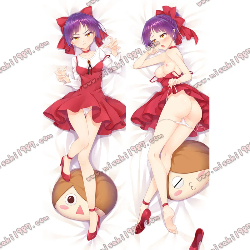 Gegege no Kitaro Dakimakura Neko Musume Body Pillow Case 02 - Click Image to Close