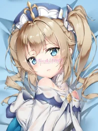 Genshin Impact Dakimakura Barbara Body Pillow Case 02