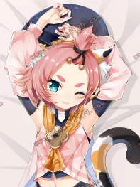 Genshin Impact Dakimakura Diona Body Pillow Case 03
