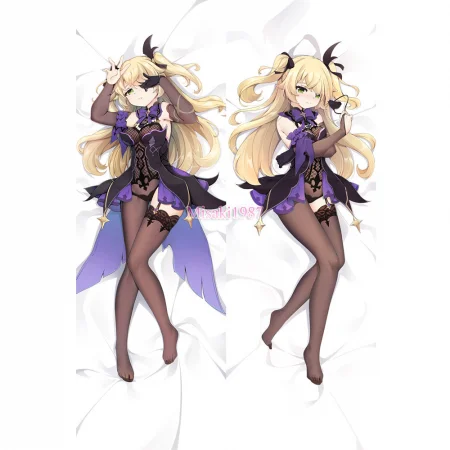 Genshin Impact Dakimakura Fischl Body Pillow Case 02