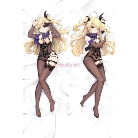Genshin Impact Dakimakura Fischl Body Pillow Case 03