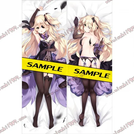 Genshin Impact Dakimakura Fischl Body Pillow Case 07