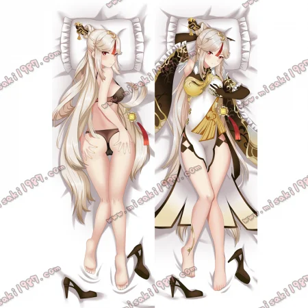 Genshin Impact Dakimakura Ningguang Body Pillow Case 02