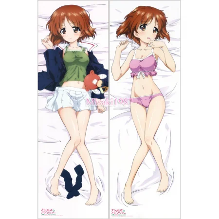 Girls und Panzer Dakimakura Miho Nishizumi Body Pillow Case