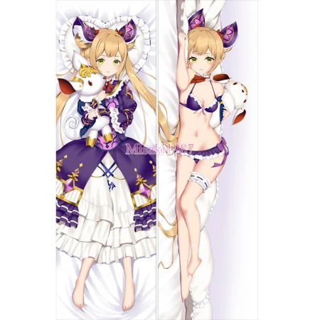 Granblue Fantasy Dakimakura Luna Body Pillow Case