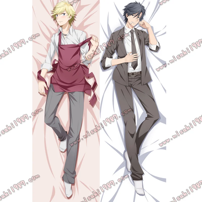 Hitorijime My Hero Dakimakura Kousuke Oshiba Masahiro Setagawa Body Pillow Case - Click Image to Close