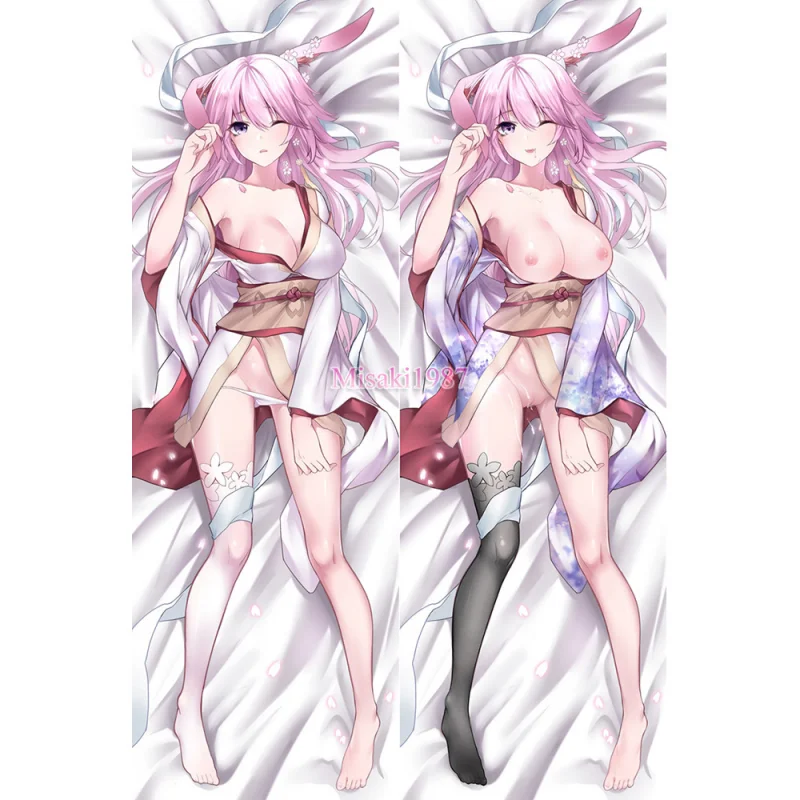 Honkai Impact 3rd Dakimakura Yae Sakura Body Pillow Case - Click Image to Close