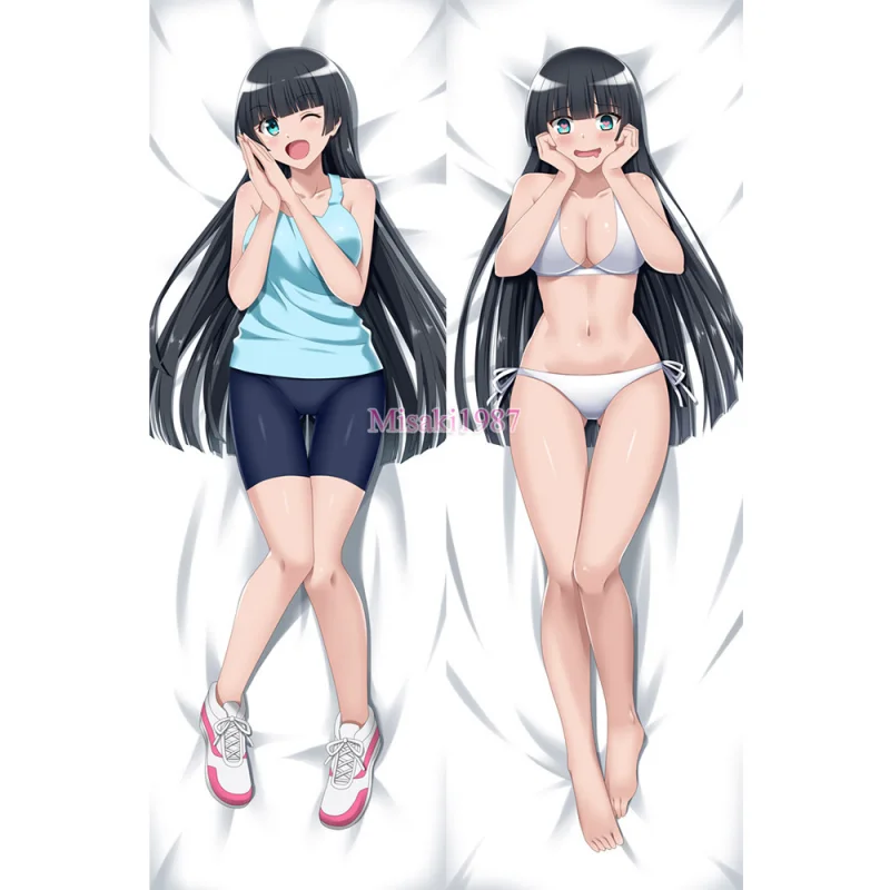 Heavy Are The Dumbbells You Lift? Dakimakura Souryuuin Akemi Body Pillow Case - Click Image to Close
