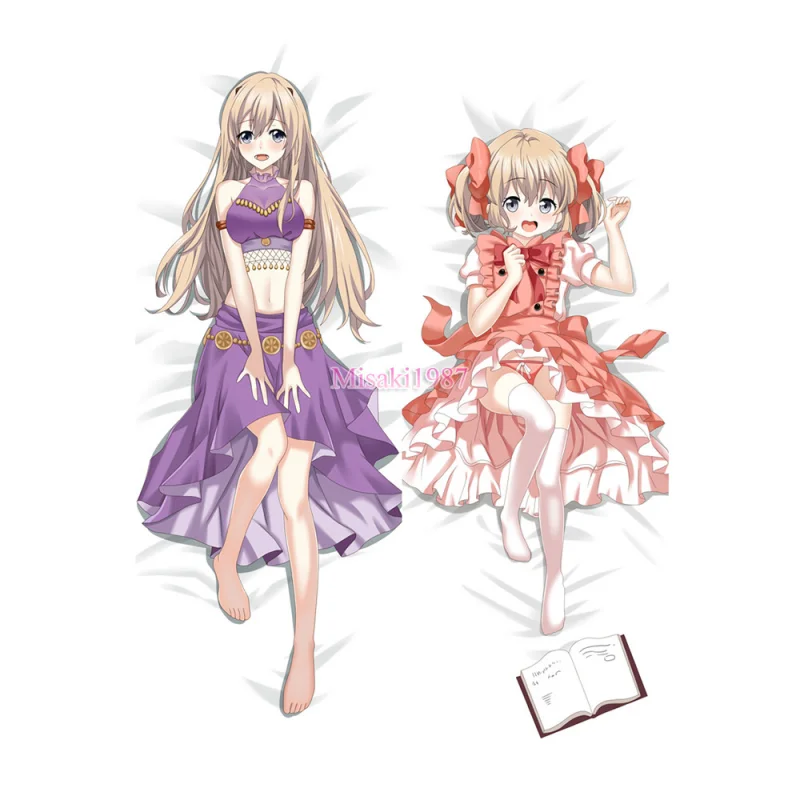If It's for My Daughter, I'd Even Defeat a Demon Lord Dakimakura Latina Body Pillow Case - Click Image to Close