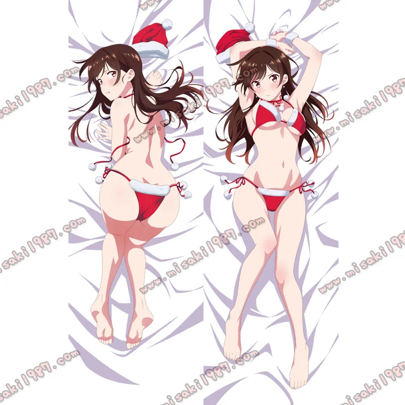 Kanojo Okarishimasu Dakimakura Chizuru Ichinose Body Pillow Case 05 - Click Image to Close