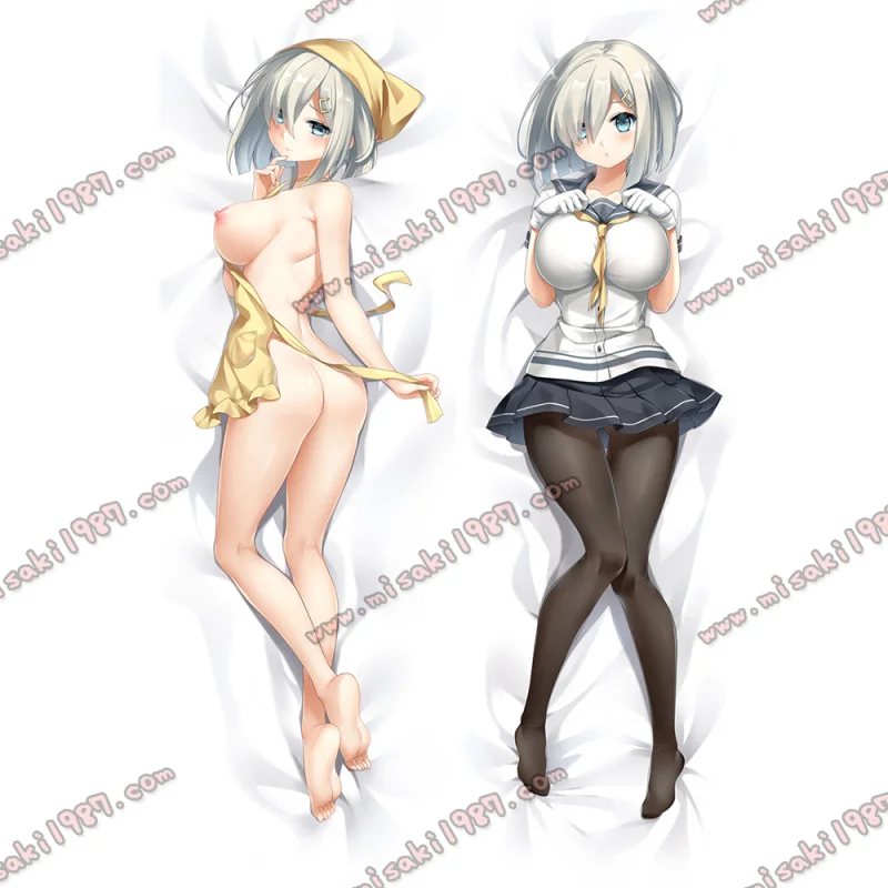 Kantai Collection KanColle Dakimakura Hamakaze Body Pillow Case 03 - Click Image to Close