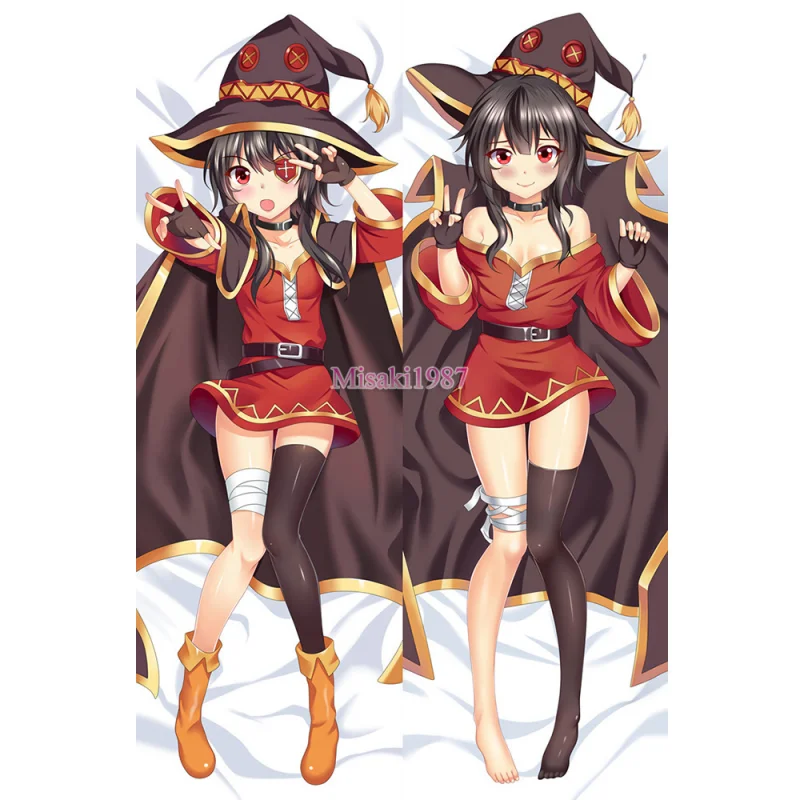 KonoSuba Dakimakura Megumin Body Pillow Case 08 - Click Image to Close