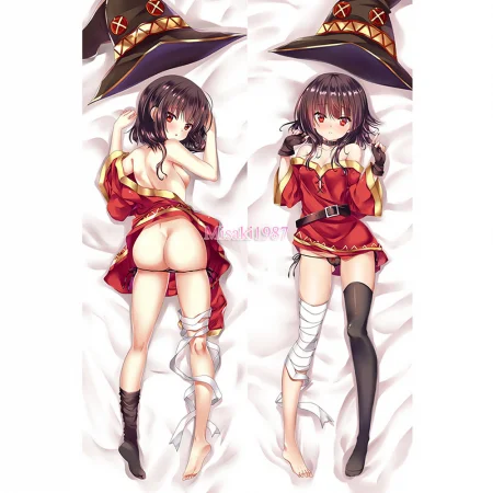 KonoSuba Dakimakura Megumin Body Pillow Case 09