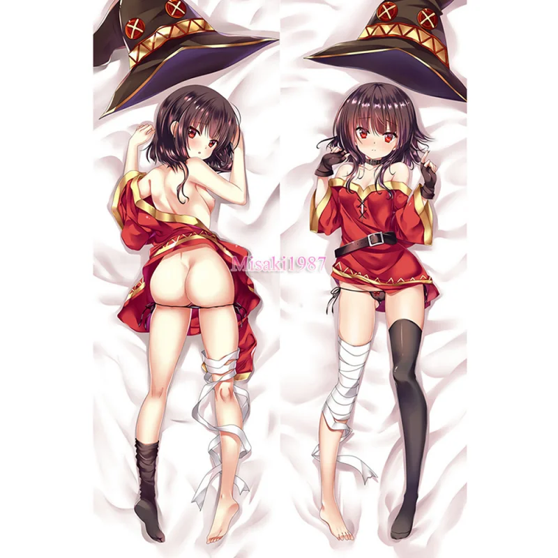 KonoSuba Dakimakura Megumin Body Pillow Case 09 - Click Image to Close