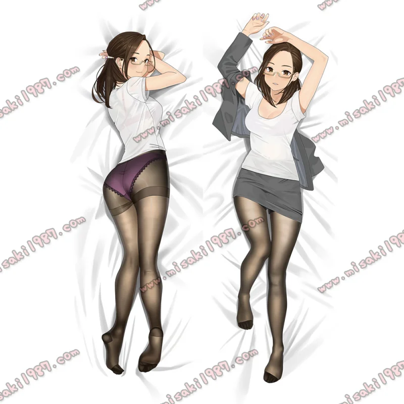 Miru Tights Dakimakura Okuzumi Yuiko Body Pillow Case 02 - Click Image to Close