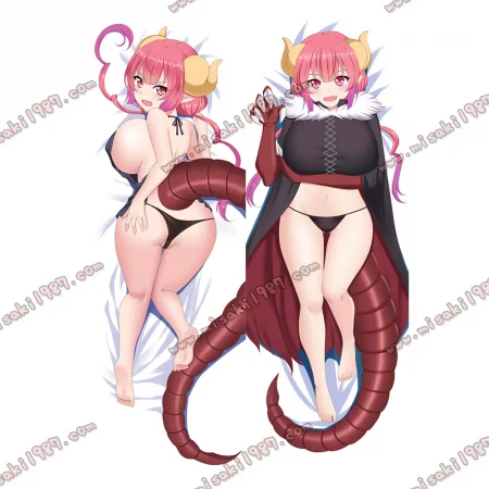 Miss Kobayashi's Dragon Maid Dakimakura Ilulu Body Pillow Case