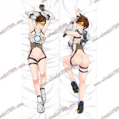 Overwatch OW Dakimakura Tracer Body Pillow Case 04