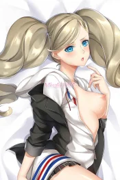 Persona 5 Dakimakura Anne Takamaki Body Pillow Case 05