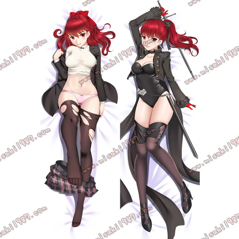 Persona 5 Dakimakura Kasumi Yoshizawa Body Pillow Case - Click Image to Close
