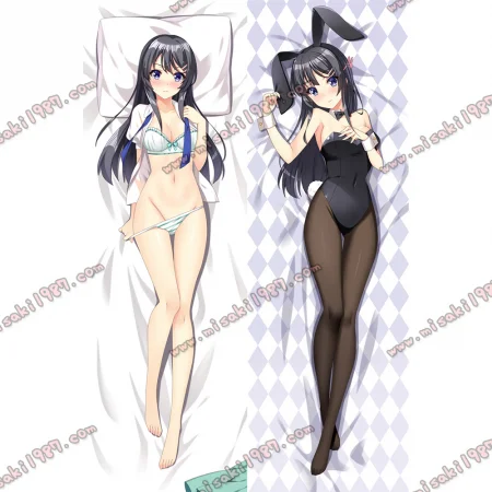 Seishun Buta Yarou Dakimakura Mai Sakurajima Body Pillow Case 05