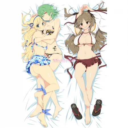 Senran Kagura Dakimakura Katsuragi Hikage Body Pillow Case