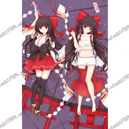 Touhou Project Dakimakura Reimu Hakurei Body Pillow Case