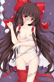 Touhou Project Dakimakura Reimu Hakurei Body Pillow Case 02