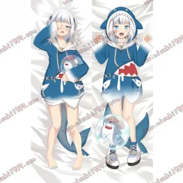 Virtual YouTuber Dakimakura Gawr Gura Body Pillow Case 03
