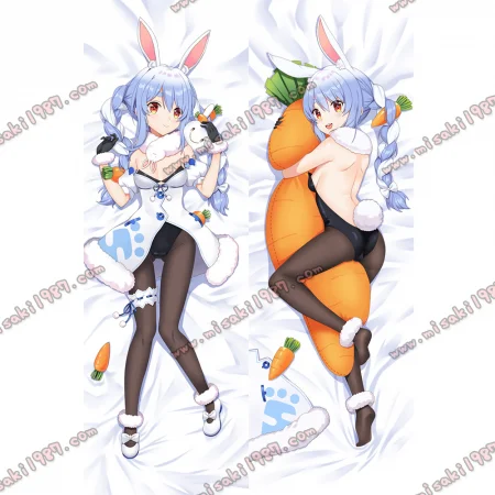Virtual YouTuber Dakimakura Usada Pekora Body Pillow Case