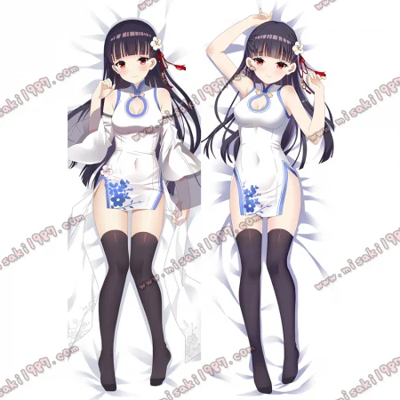 Warship Girls Dakimakura Yat Sen Body Pillow Case