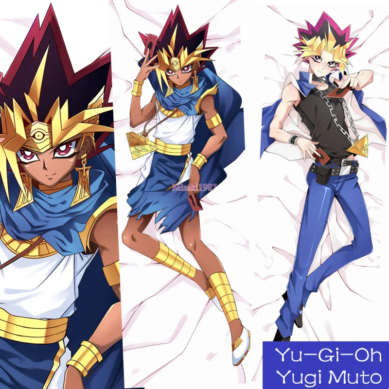Yu-Gi-Oh! Dakimakura Yugi Mutou Body Pillow Case - Click Image to Close