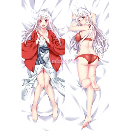 Yuragi-sou no Yuuna-san Dakimakura Yuuna Yunohana Body Pillow Case