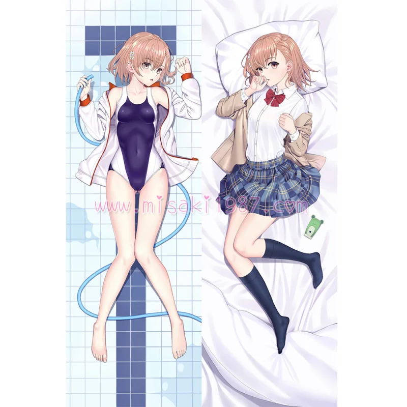 A Certain Scientific Railgun Dakimakura Misaka Mikoto Body Pillow Case 07 - Click Image to Close
