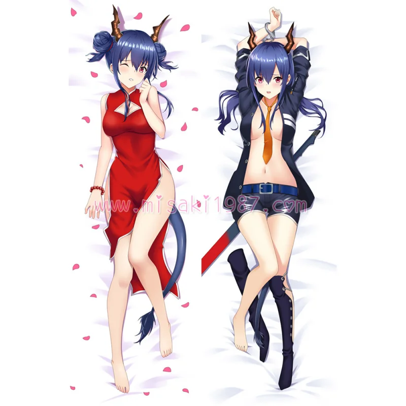 Arknights Dakimakura Chen Body Pillow Case 06 - Click Image to Close