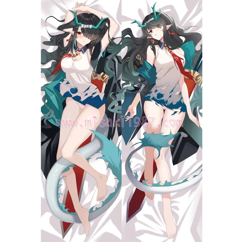 Arknights Dakimakura Dusk Body Pillow Case - Click Image to Close