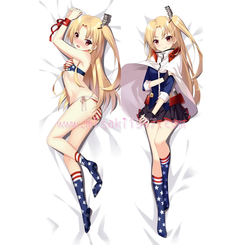 Azur Lane Dakimakura Cleveland Body Pillow Case 02 - Click Image to Close