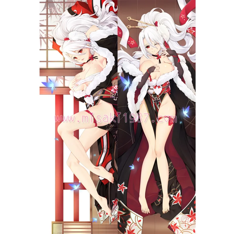 Azur Lane Dakimakura Prinz Heinrich Body Pillow Case 03 - Click Image to Close