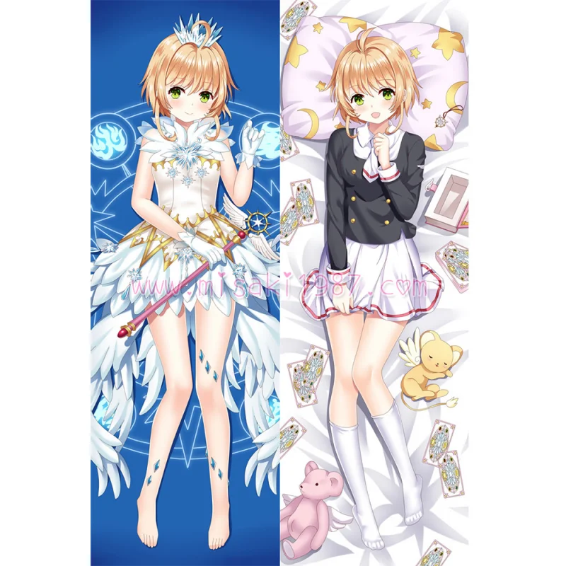 Cardcaptor Sakura Dakimakura Kinomoto Sakura Body Pillow Case 05 - Click Image to Close