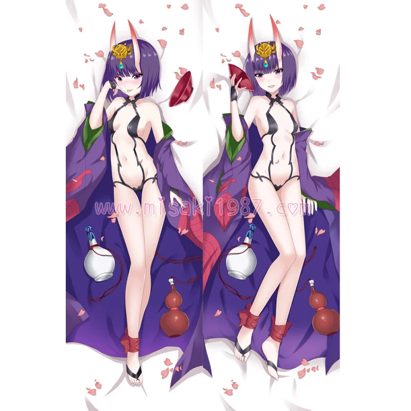 Fate/Grand Order Dakimakura Shuten Douji Body Pillow Case 06 - Click Image to Close