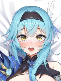 Genshin Impact Dakimakura Eula Lawrence Body Pillow Case 04