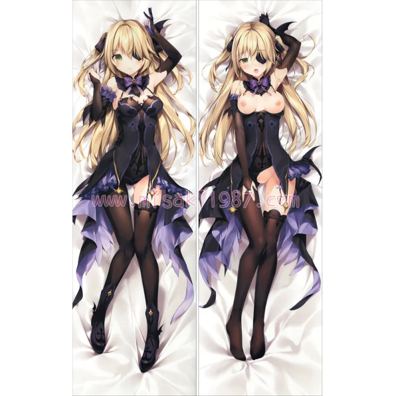 Genshin Impact Dakimakura Fischl Body Pillow Case 10 - Click Image to Close