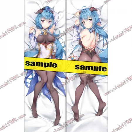 Genshin Impact Dakimakura Ganyu Body Pillow Case 04