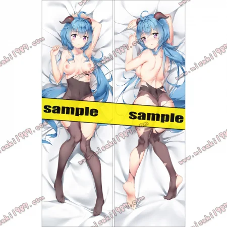 Genshin Impact Dakimakura Ganyu Body Pillow Case 05