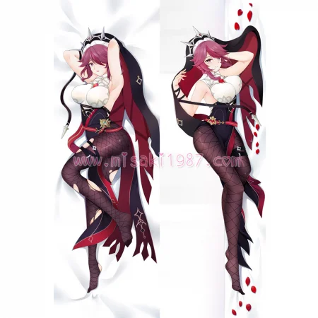 Genshin Impact Dakimakura Rosaria Body Pillow Case