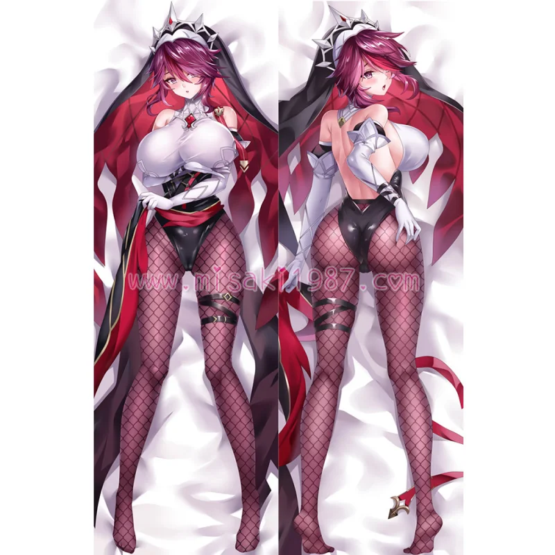 Genshin Impact Dakimakura Rosaria Body Pillow Case 03 - Click Image to Close